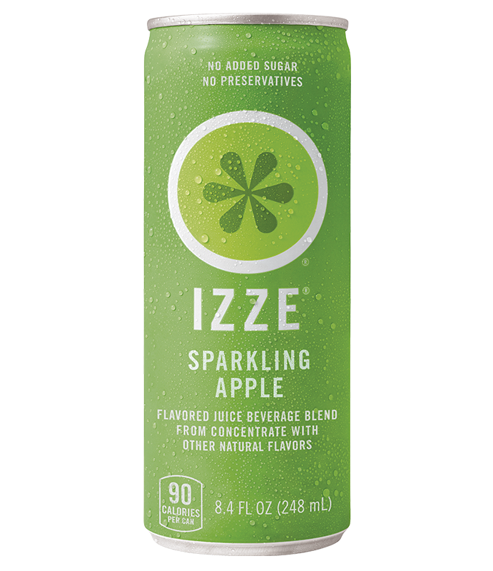 Apple - ここす Izze® Sparkling Juice - Apple 8.4 oz. | PepsiCo School